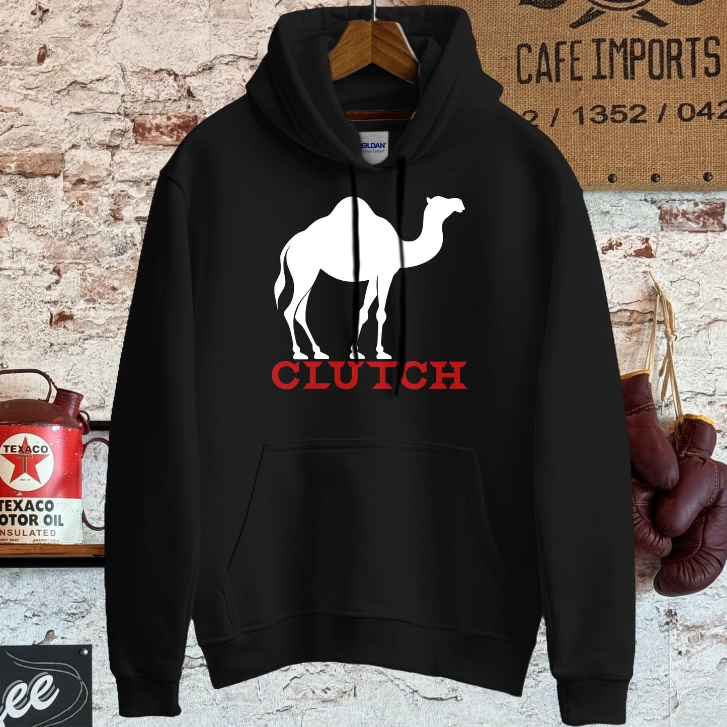Hoodie / S / Black Camel Clutch Shirt