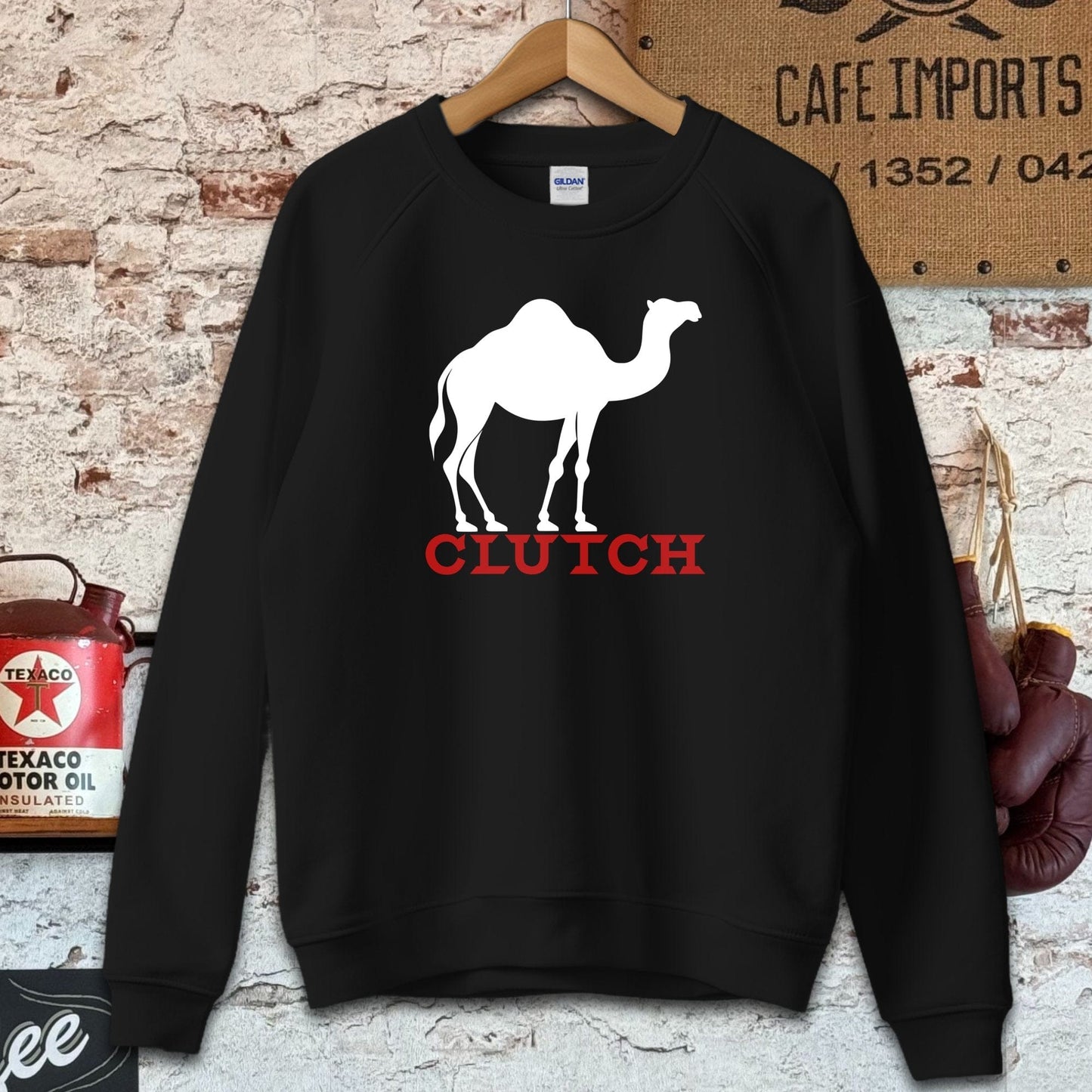 Sweatshirt / S / Black Camel Clutch Shirt