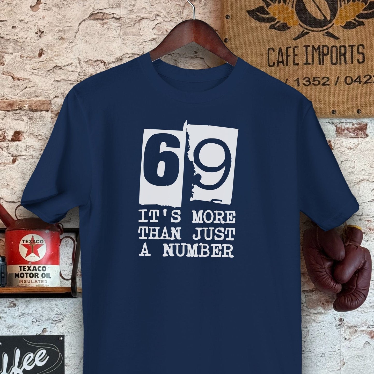 T-shirt / S / Navy 69 It's More Than Just a Number Shirts
