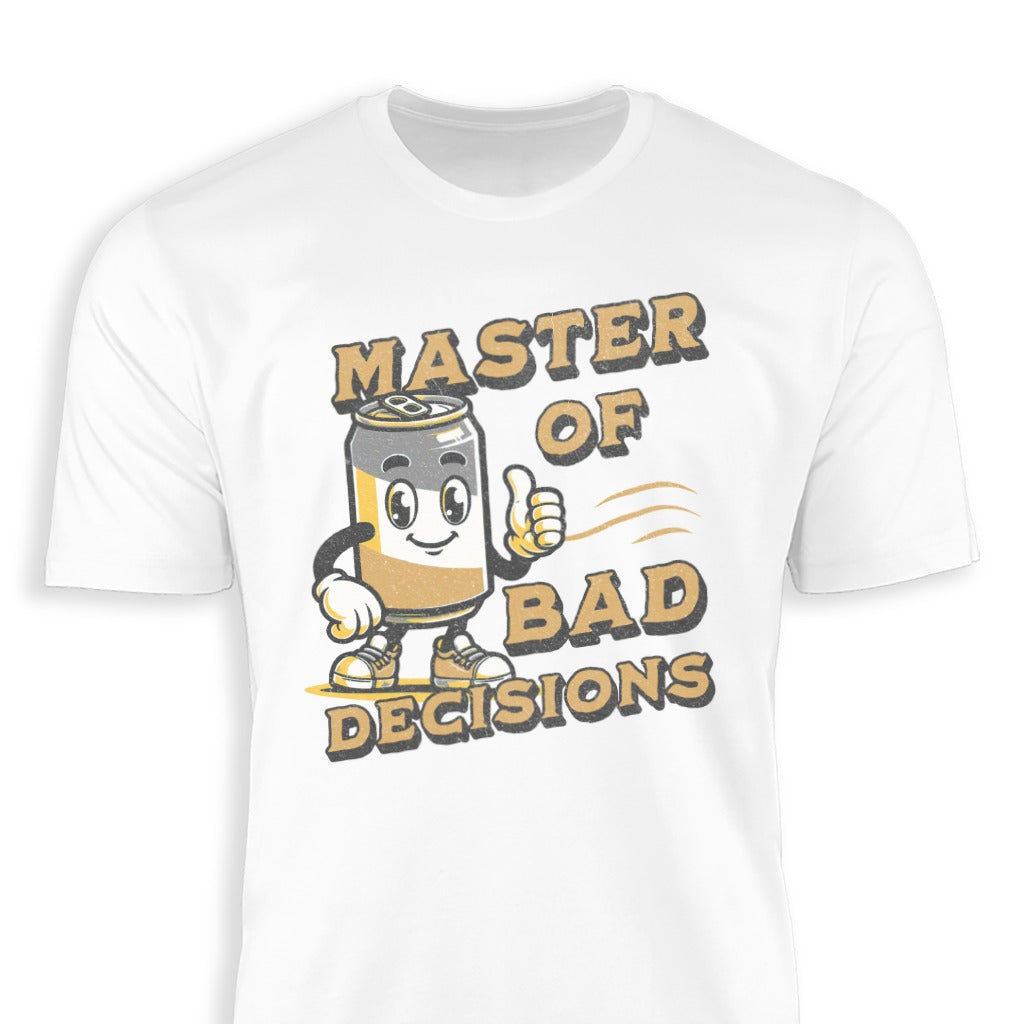 Master of Bad Decisions Graphic Tee Shirt Product