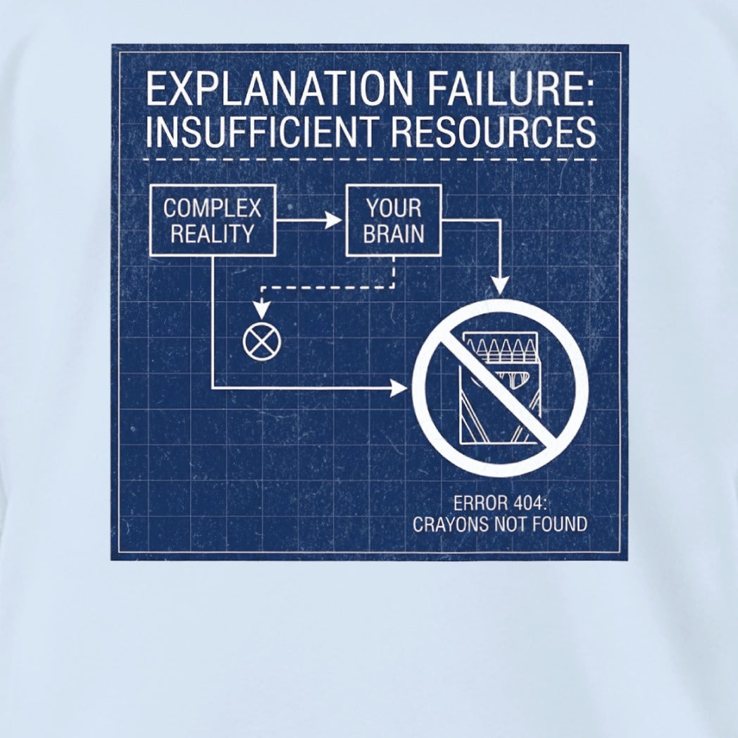 Explanation Failure Insufficient Resources T-shirt