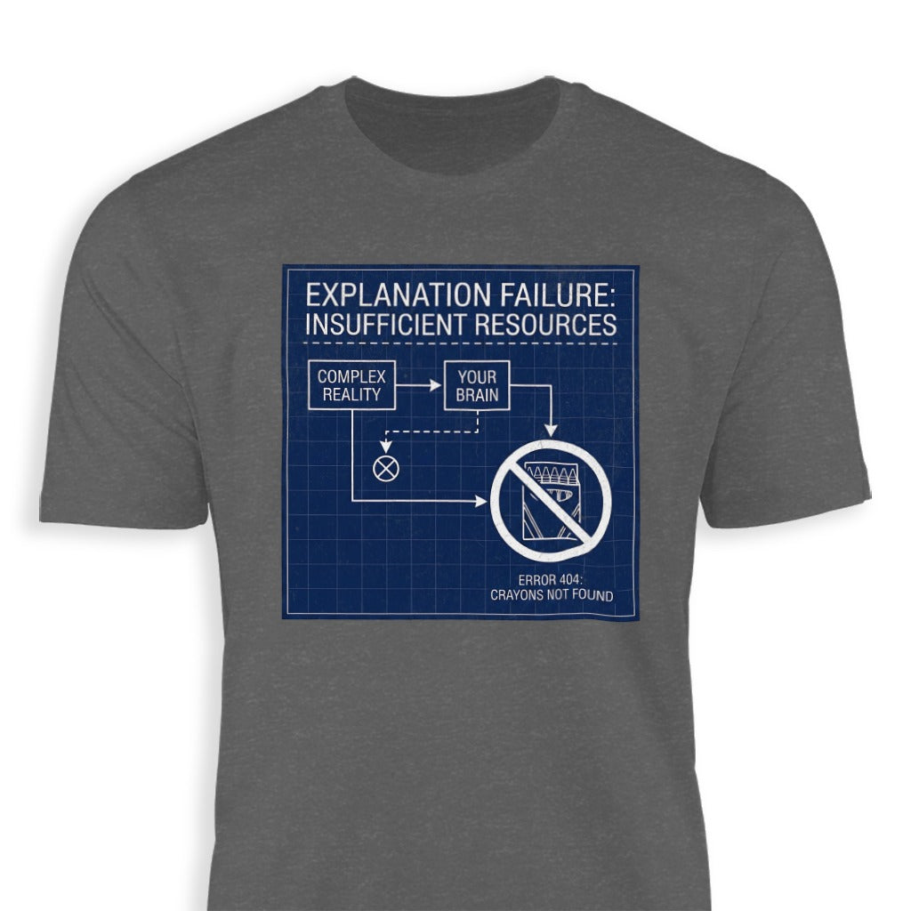 Explanation Failure Insufficient Resources T-shirt