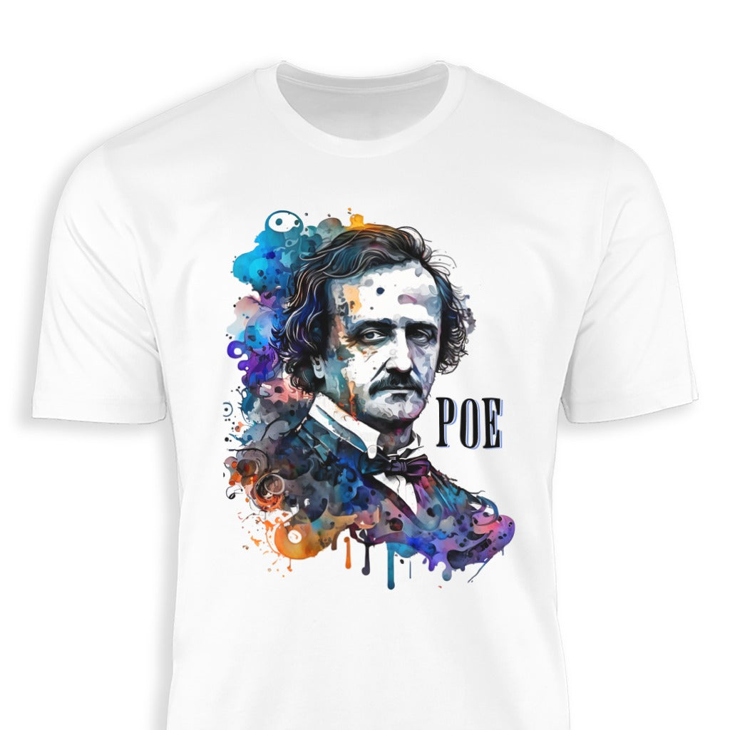 Edgar Allan Poe Artistic Portrait Tee product type