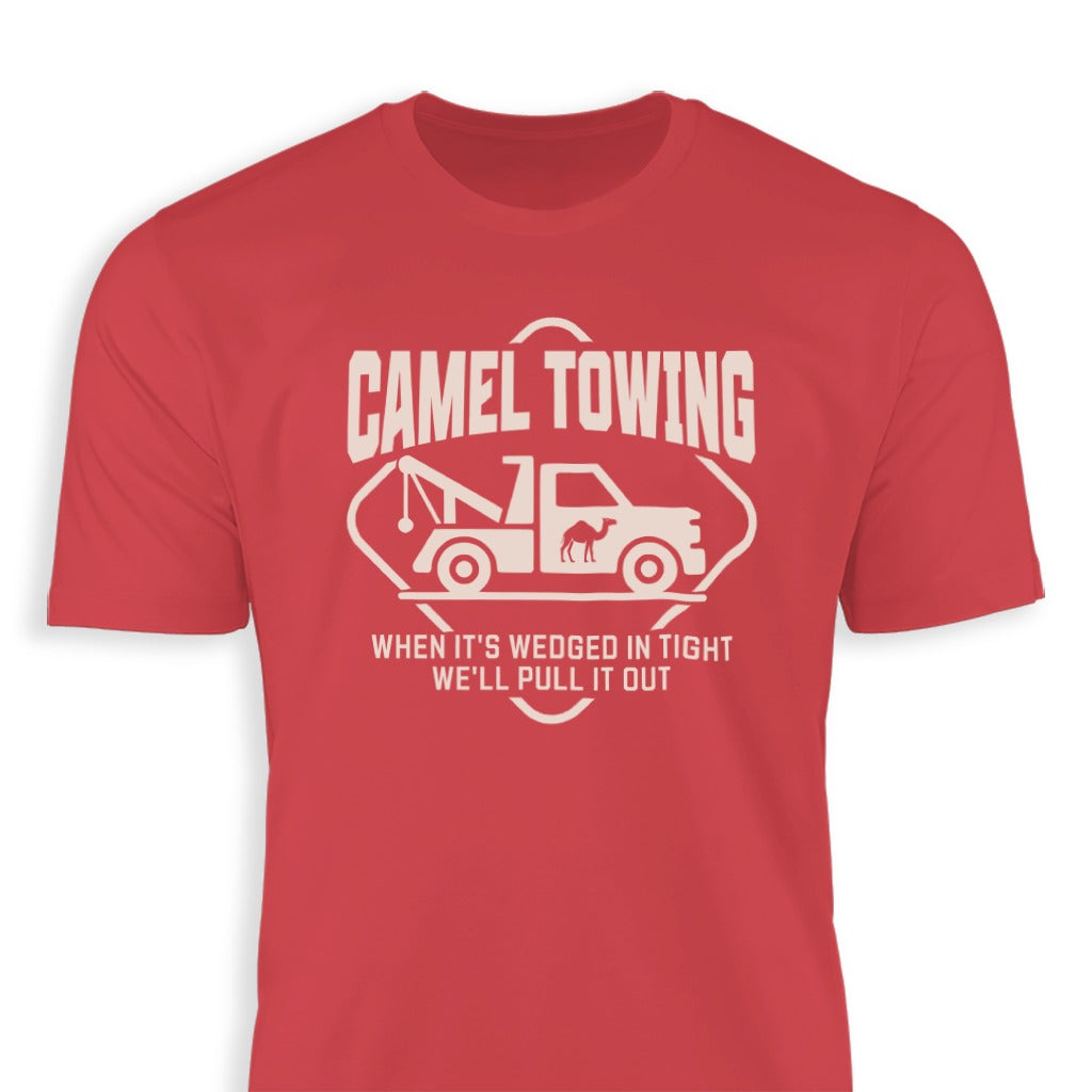Camel Towing Funny Graphic T-Shirt product