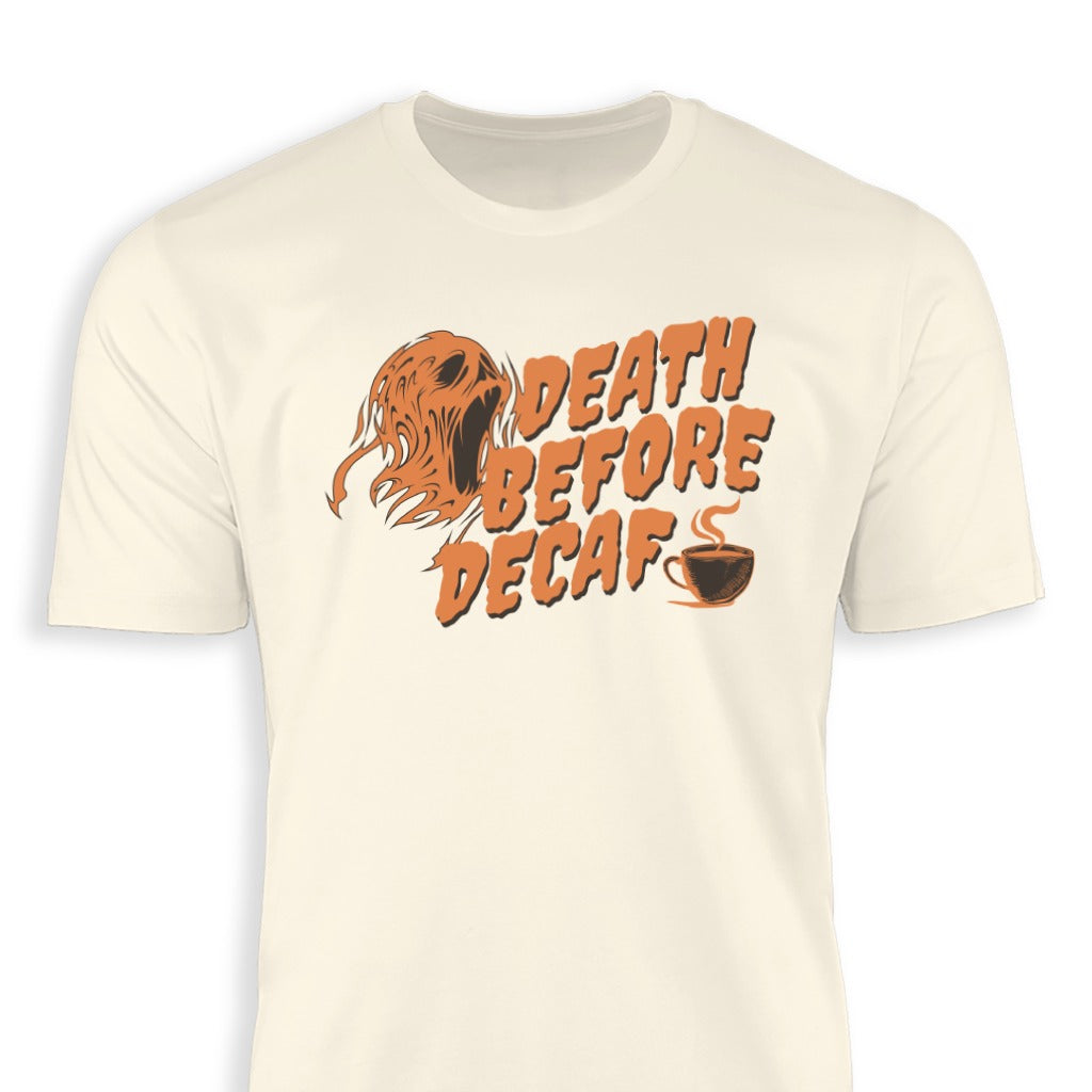 Death Before Decaf Graphic T-shirt product
