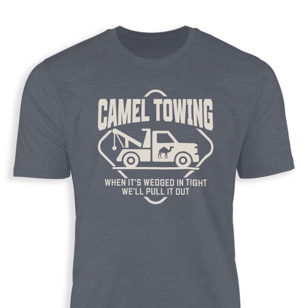 Camel Towing Funny Graphic Men's T-Shirt product