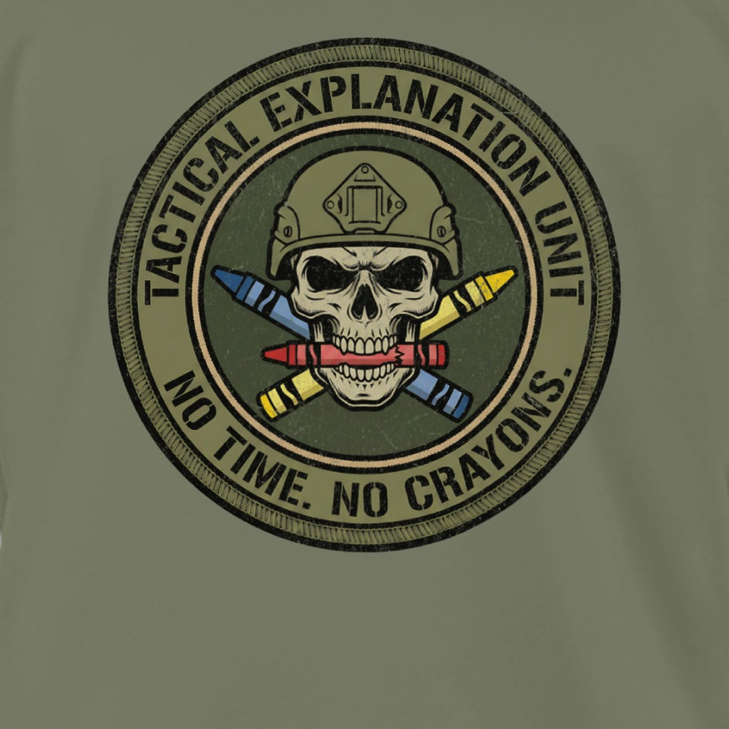 Tactical Explanation Unit No Time No Crayons product
