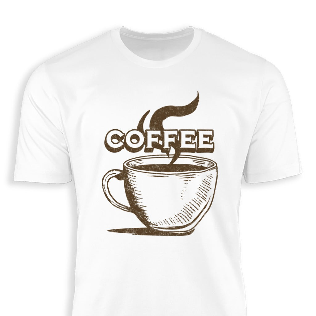 Vintage Coffee Cup Graphic Print T-Shirt product