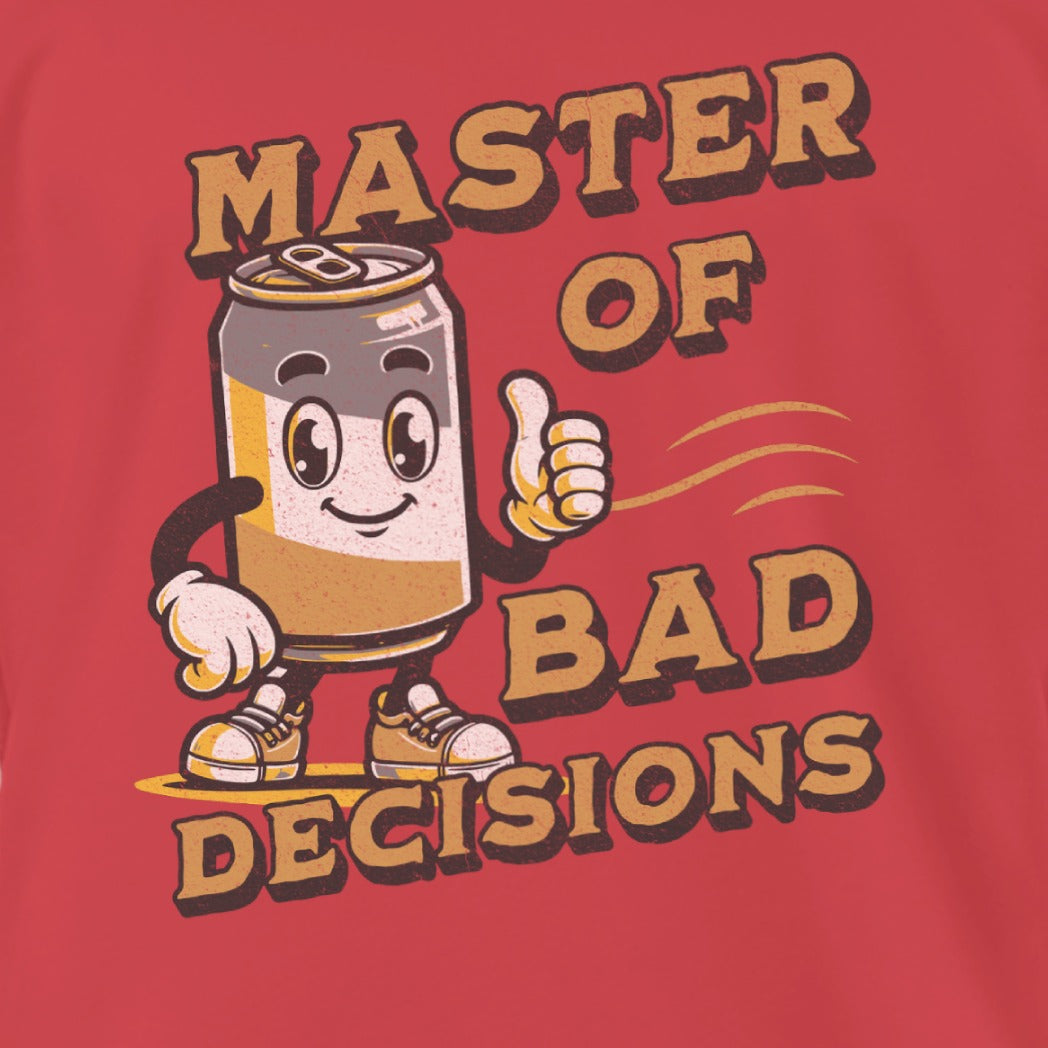 Master of Bad Decisions Graphic Tee product