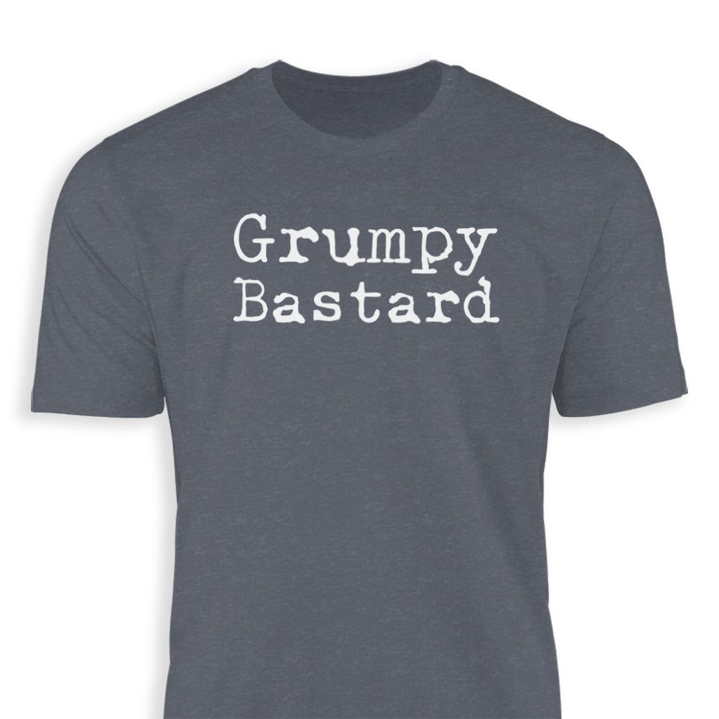 Grumpy Bastard Text on Trendy Graphic T-Shirt product type