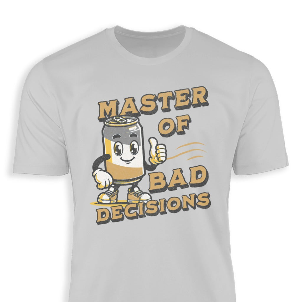 Master of Bad Decisions Graphic Novelty Shirt product
