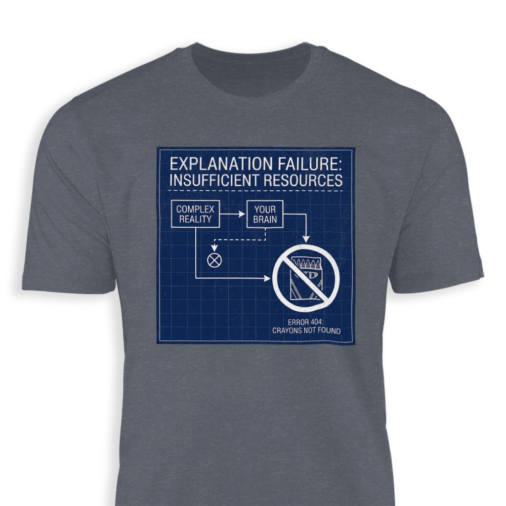 Explanation Failure Insufficient Resources T-Shirt