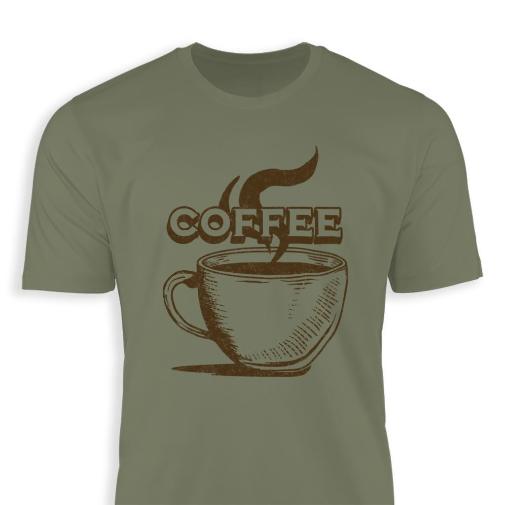 Vintage Coffee Cup Graphic T-Shirt Casual Wear product type