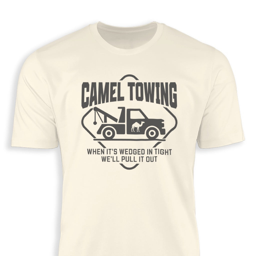 Camel Towing Witty Graphic Printed T-Shirt product