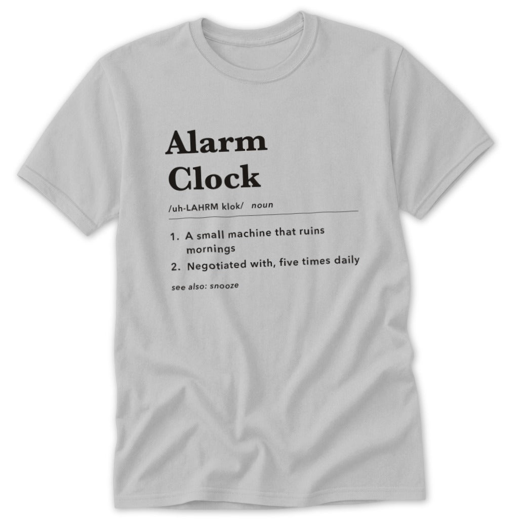 Alarm Clock Definition Classic Tee