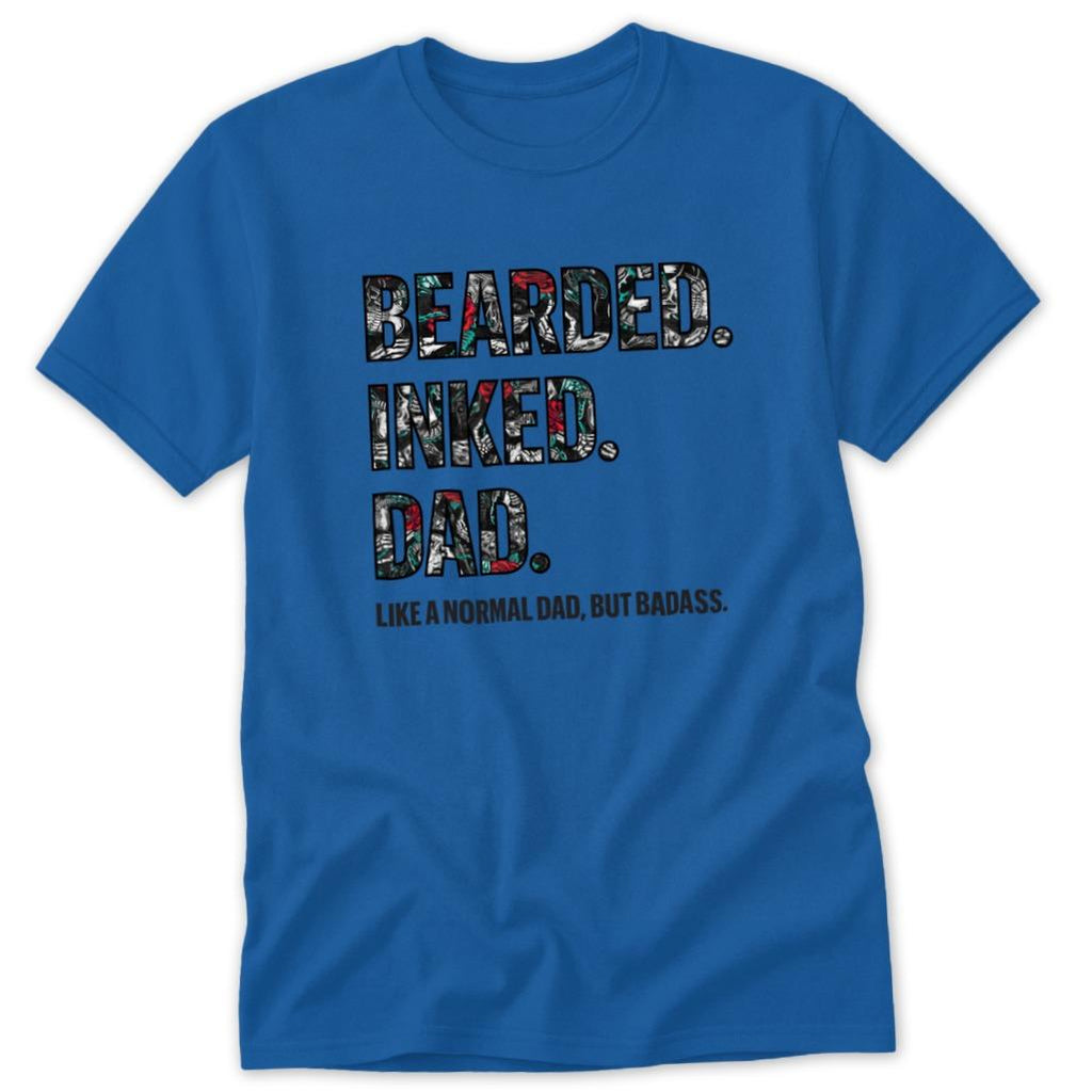 Bearded Inked Dad Classic Tee