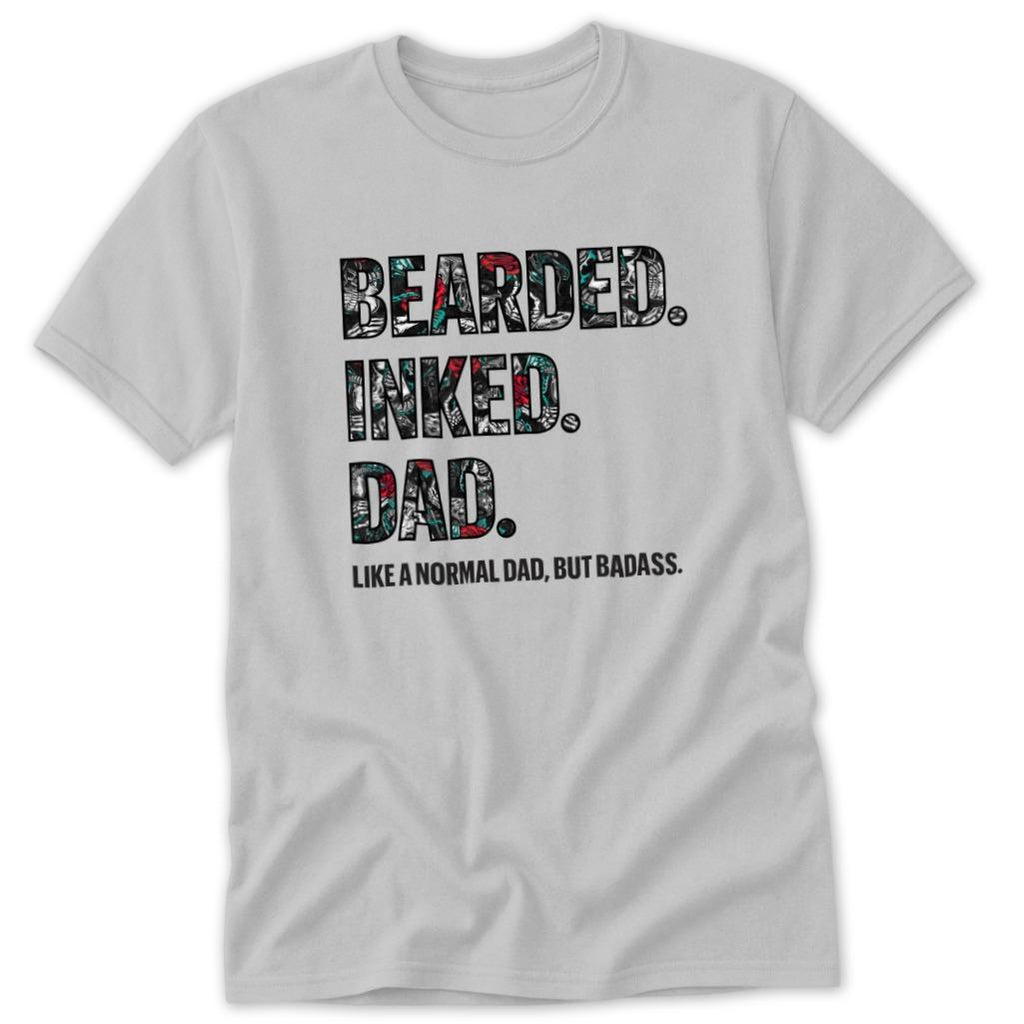 Bearded Inked Dad Classic Tee