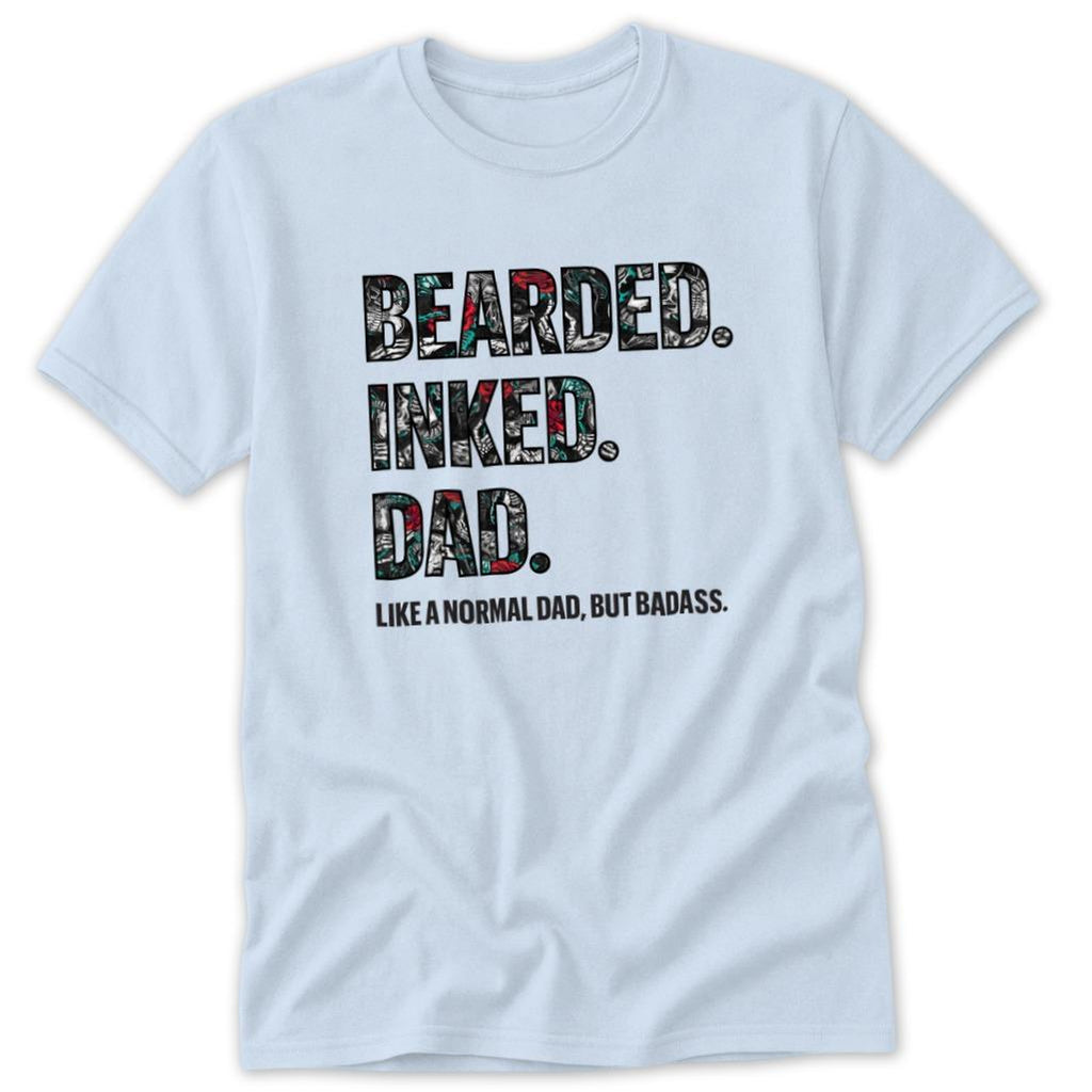Bearded Inked Dad Classic Tee