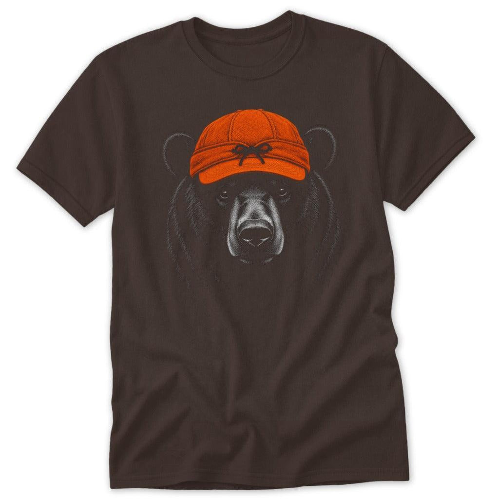 Blaze Orange Bear Classic Tee