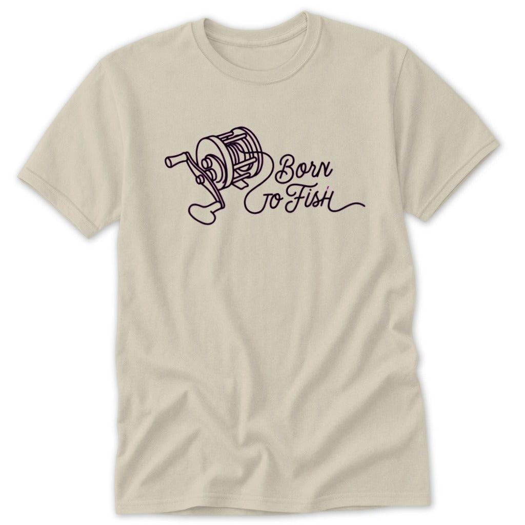 Born to Fish Reel Classic Tee