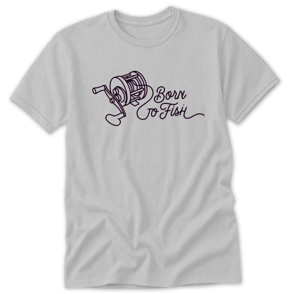 Born to Fish Reel Classic Tee