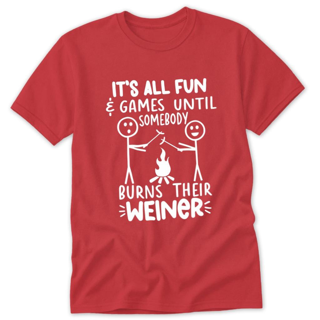 Burns Their Weiner Classic Tee