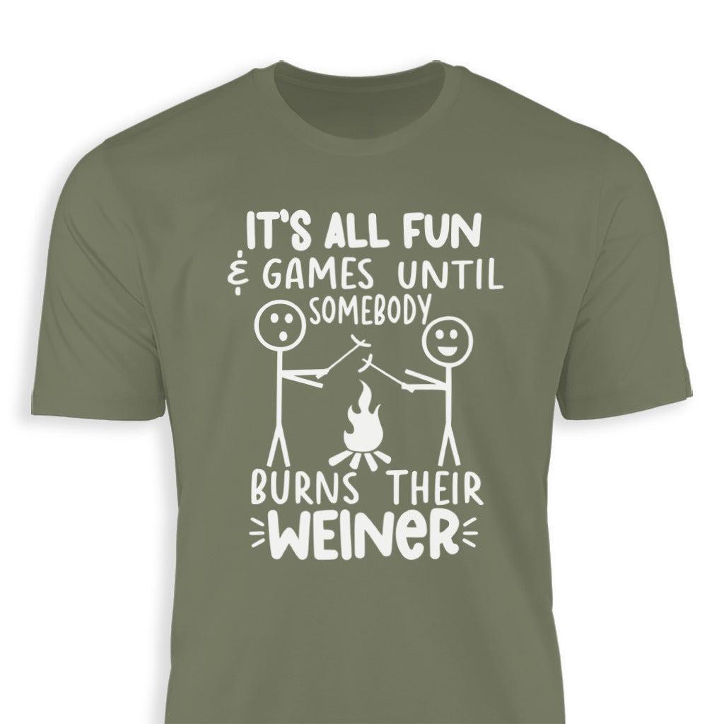 Burns Their Weiner Classic Tee