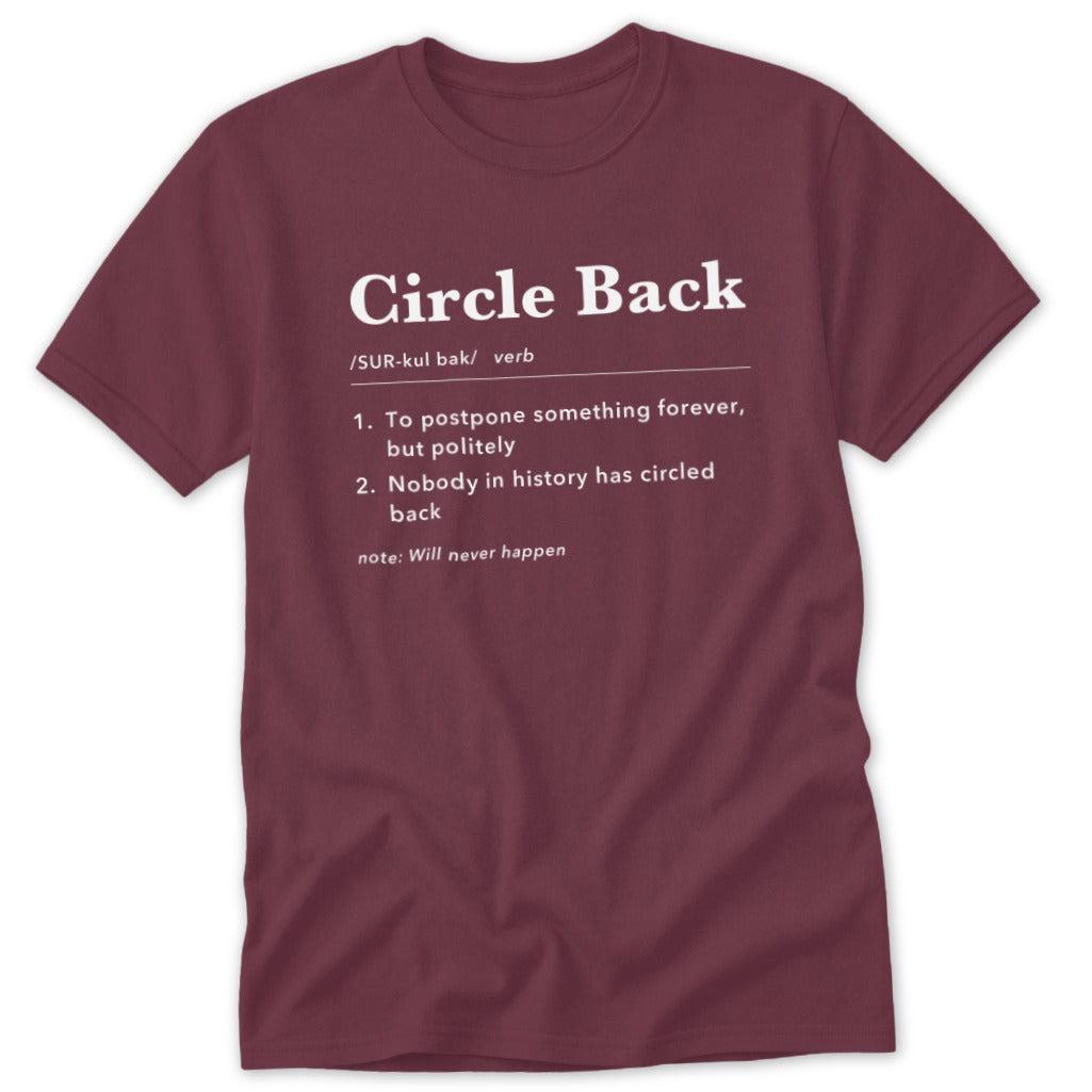 Circle Back Definition Classic Tee
