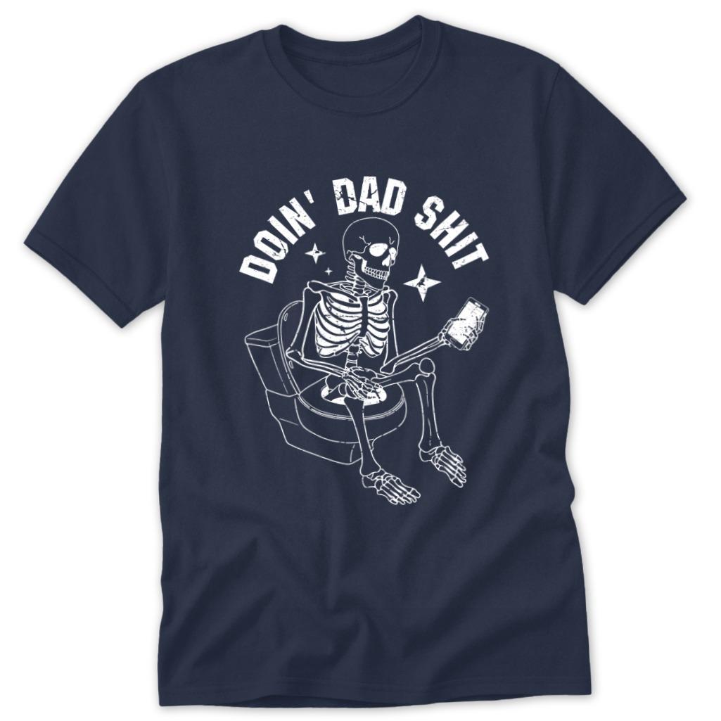 Dad Shit Classic Tee - Navy
