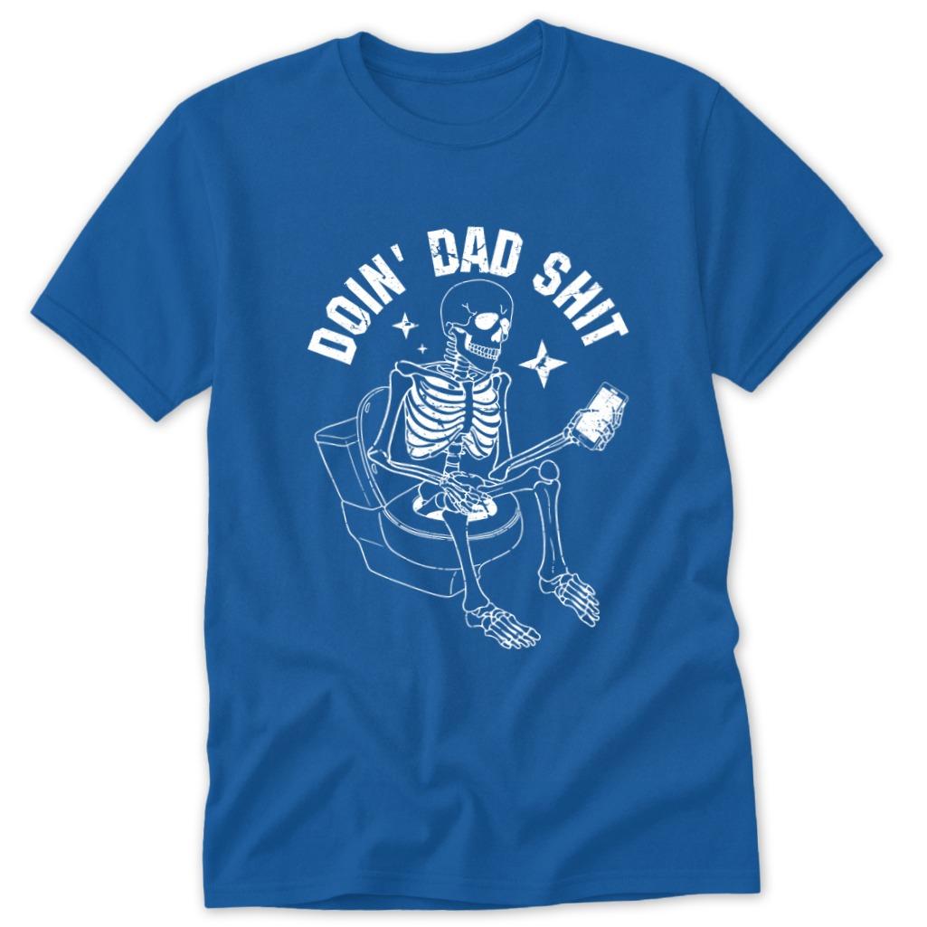 Dad Shit Classic Tee - Royal