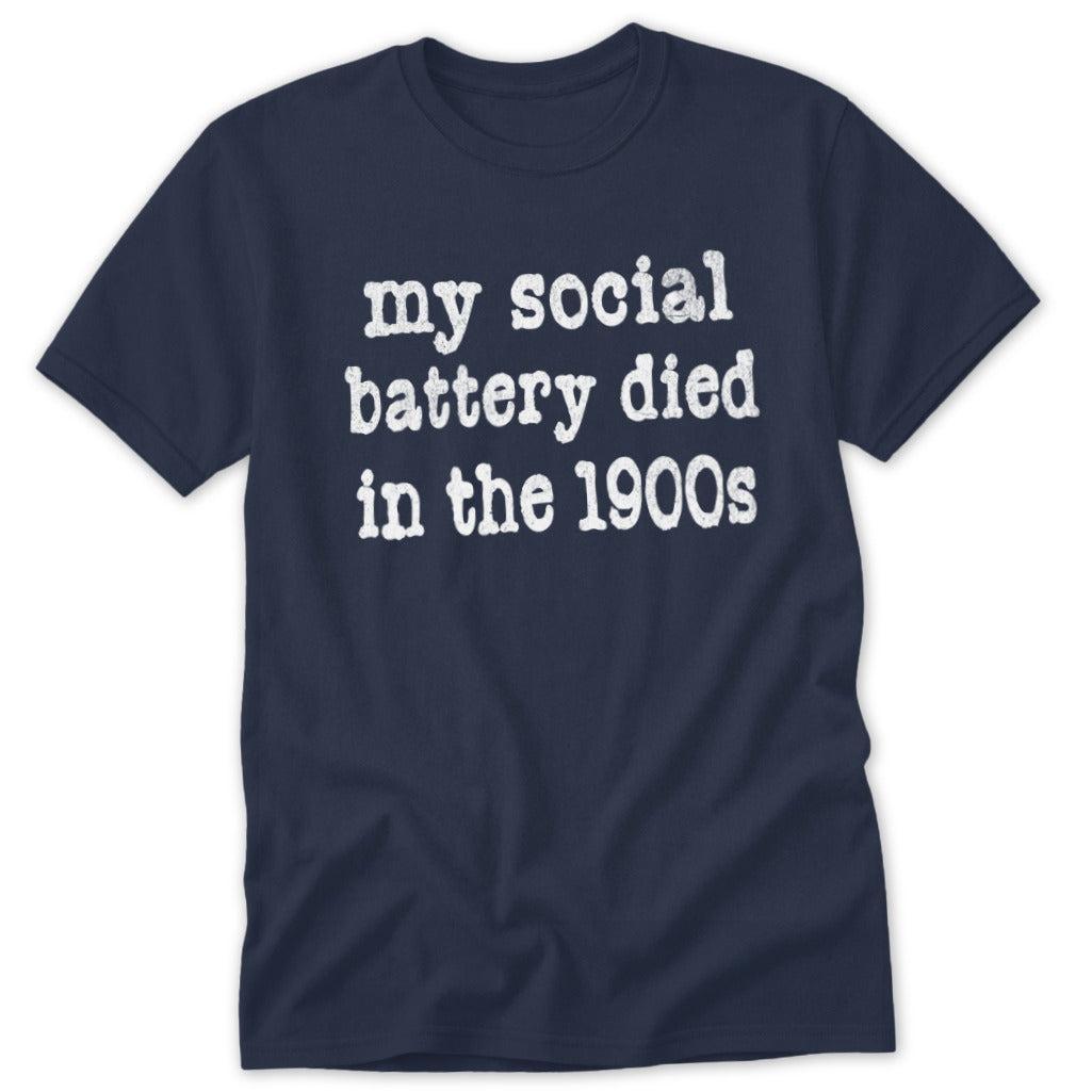 Dead Social Battery Classic Tee
