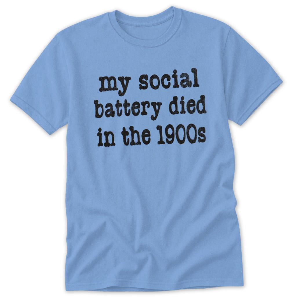 Dead Social Battery Classic Tee