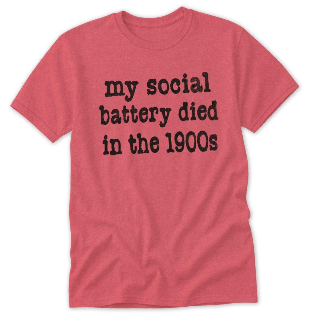 Dead Social Battery Classic Tee