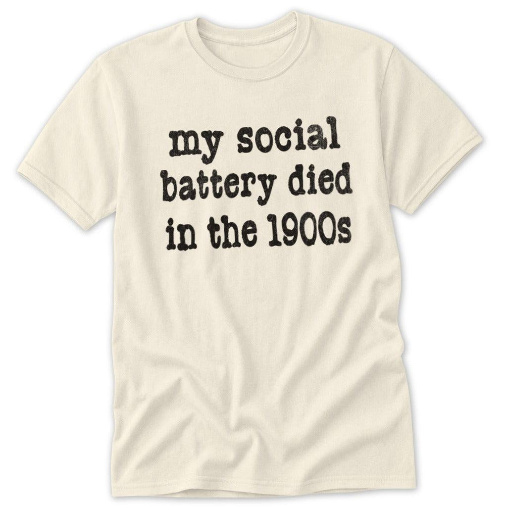 Dead Social Battery Classic Tee