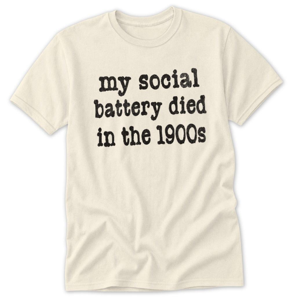 Dead Social Battery Classic Tee
