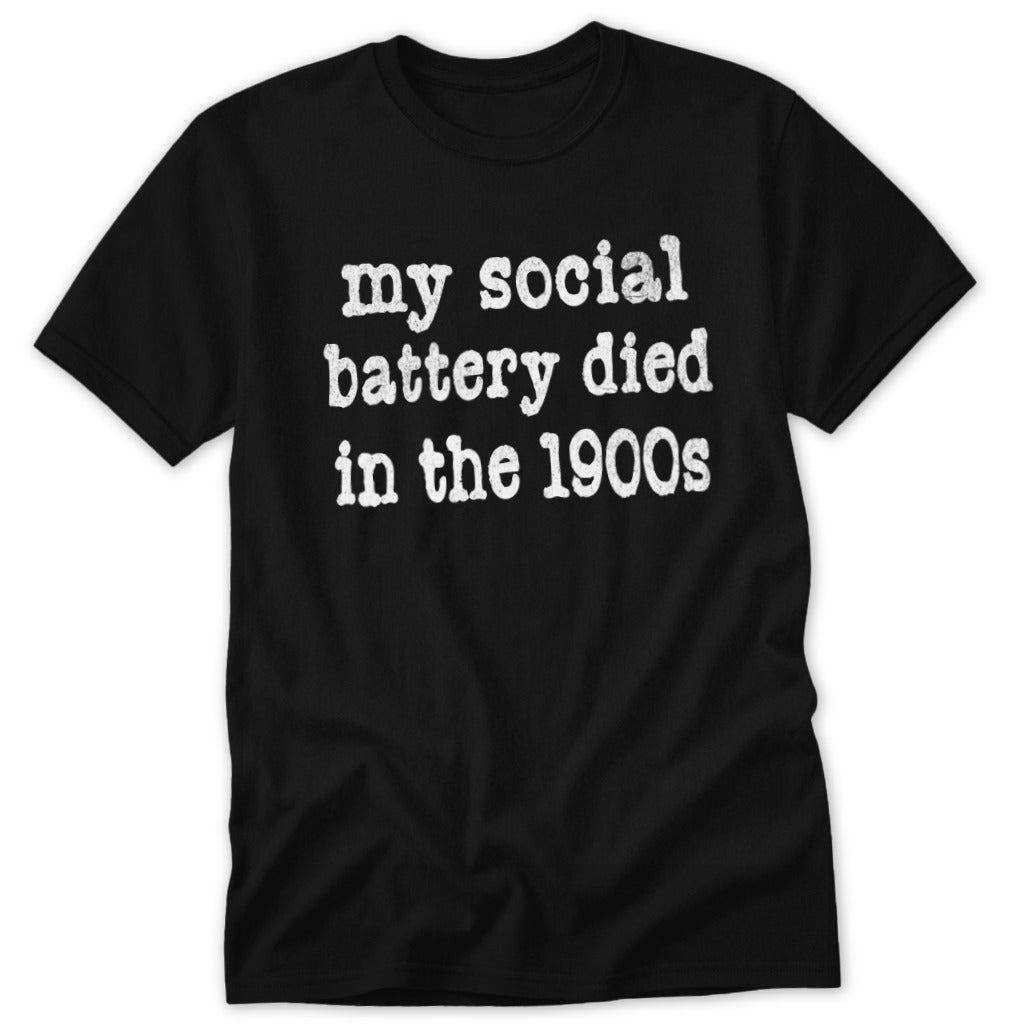 Dead Social Battery Classic Tee