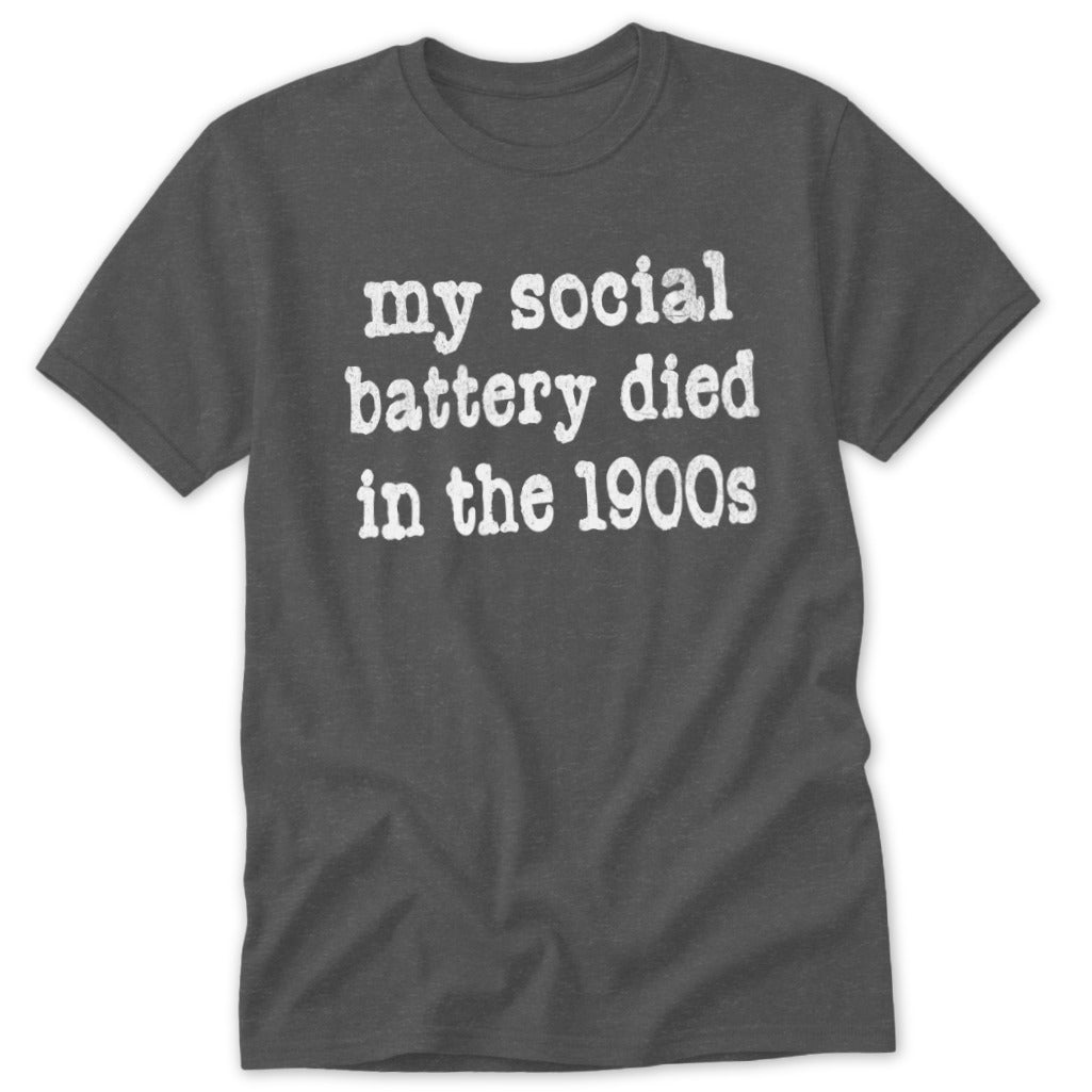 Dead Social Battery Classic Tee