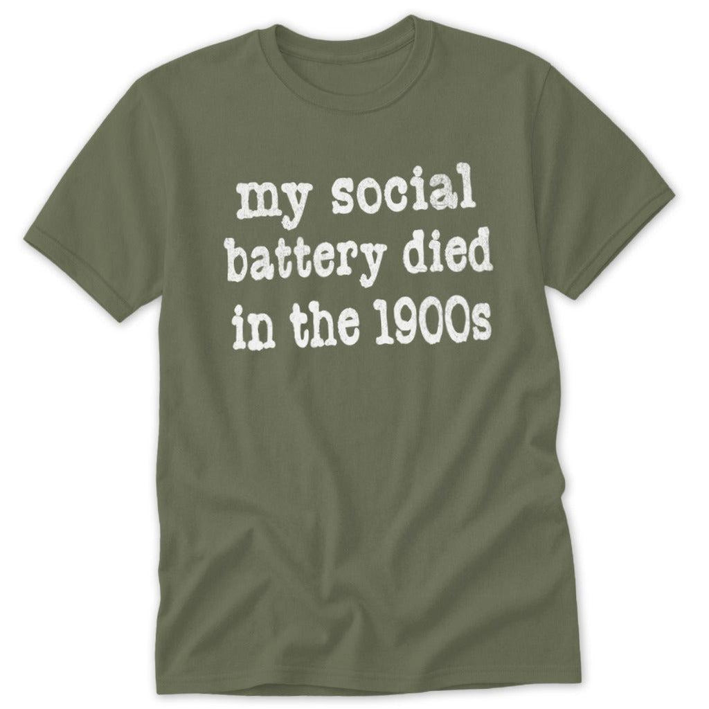 Dead Social Battery Classic Tee