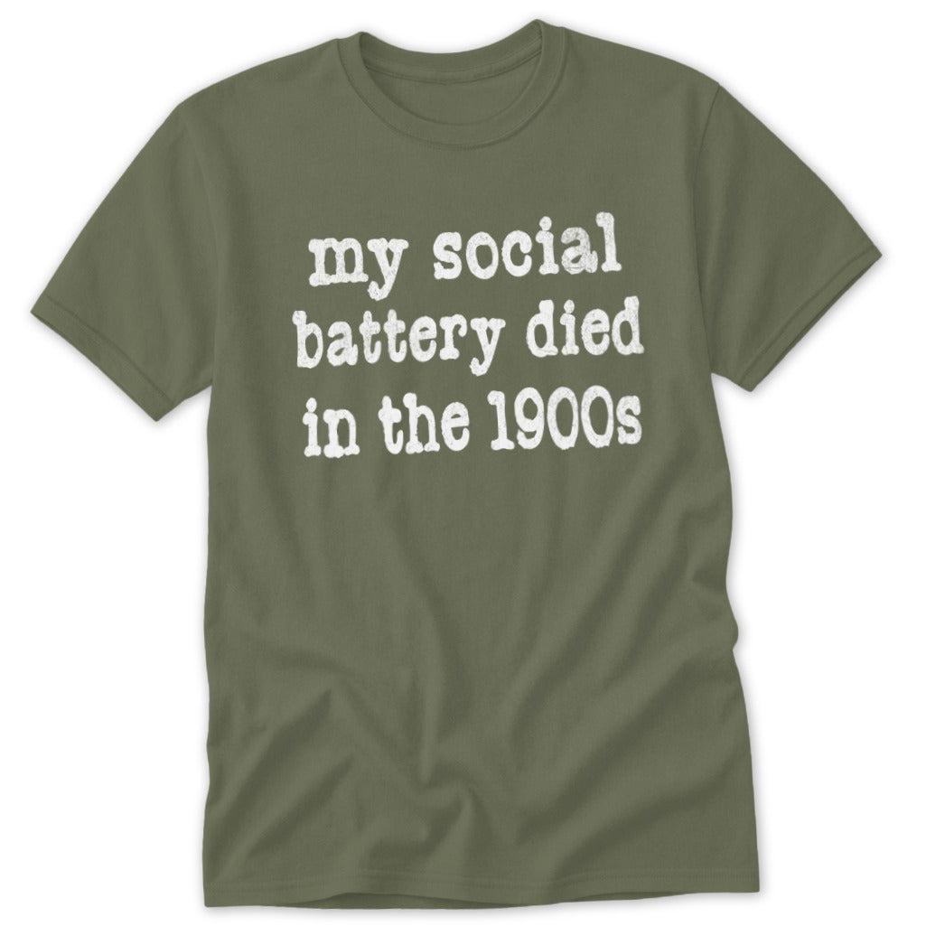 Dead Social Battery Classic Tee