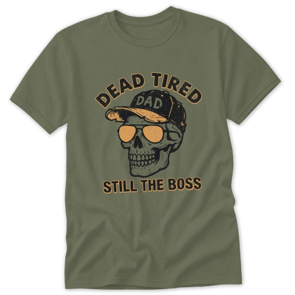 Dead Tired Dad Classic Tee