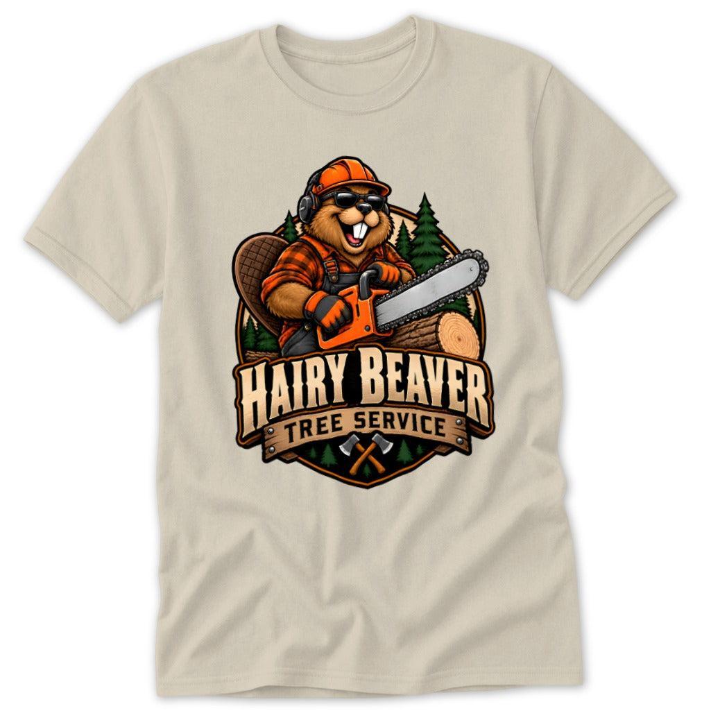 Hairy Beaver Tree Service Classic Tee