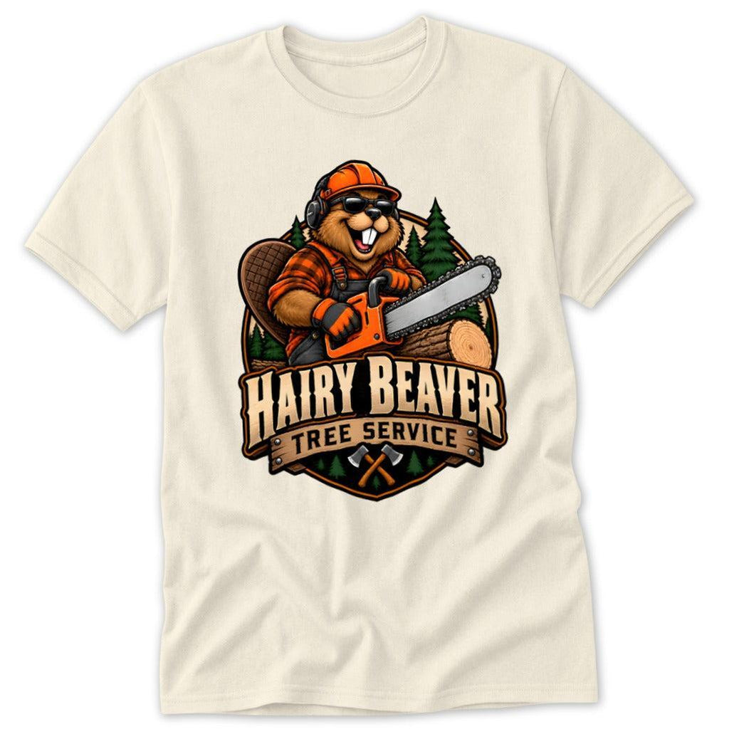 Hairy Beaver Tree Service Classic Tee