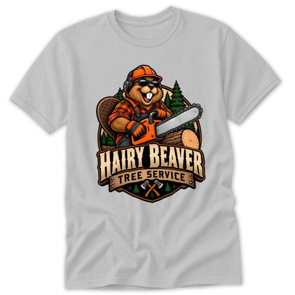 Hairy Beaver Tree Service Classic Tee