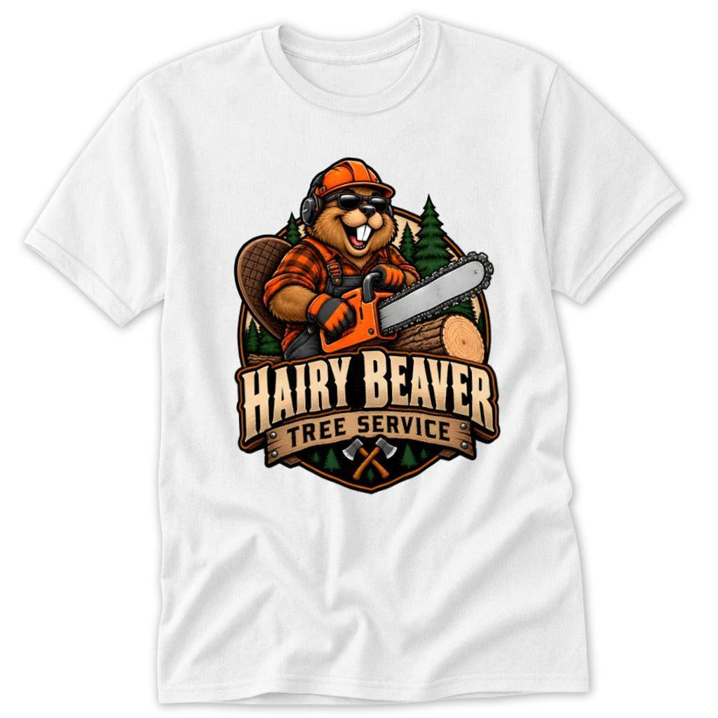 Hairy Beaver Tree Service Classic Tee