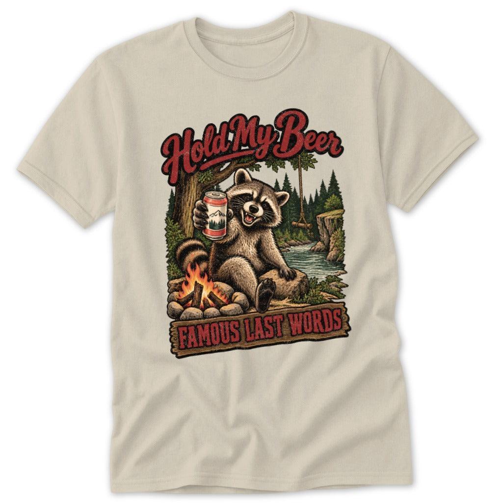 Hold My Beer Raccoon Classic Tee