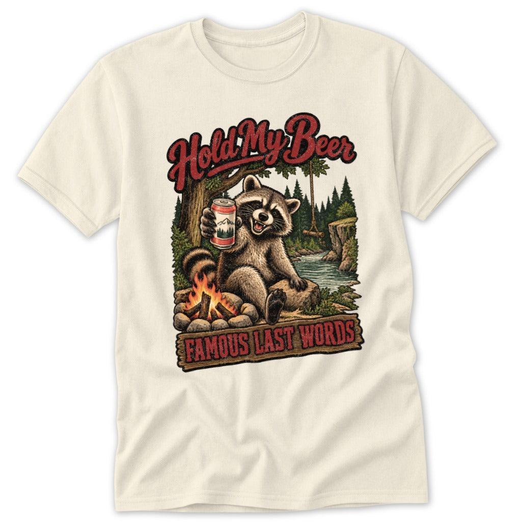 Hold My Beer Raccoon Classic Tee