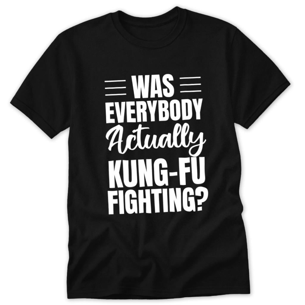 Kung Fu Fighting Classic Tee - Black
