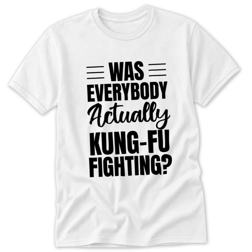 Kung Fu Fighting Classic Tee - White