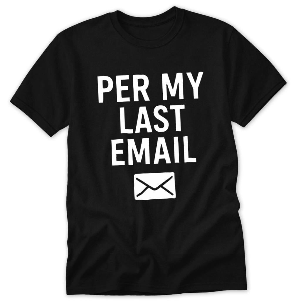 Last Email Classic Tee - Black