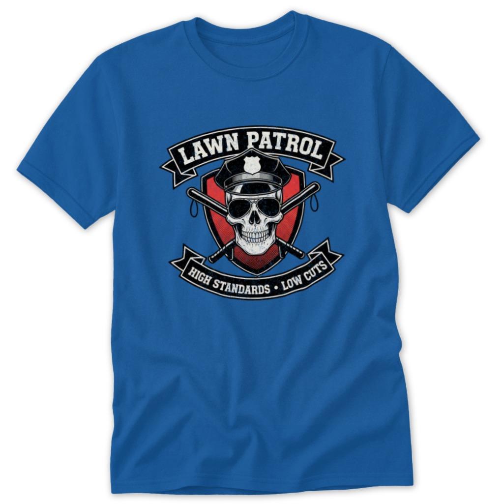 Lawn Patrol Classic Tee - Royal
